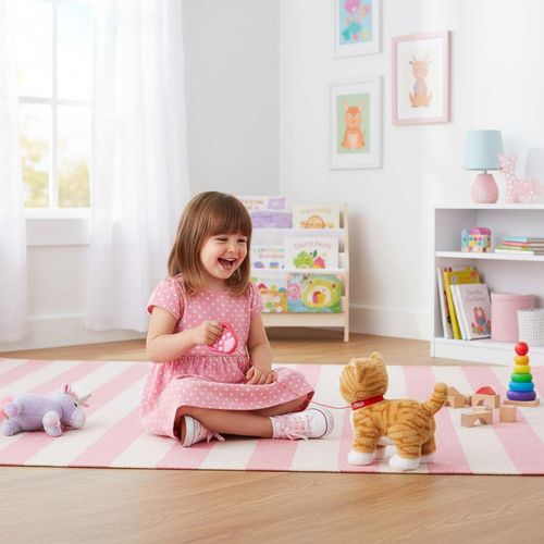 DLA DZIECI BEŻOWY KOTEK INTERAKTYWNY MIAUCZY na Arena.pl