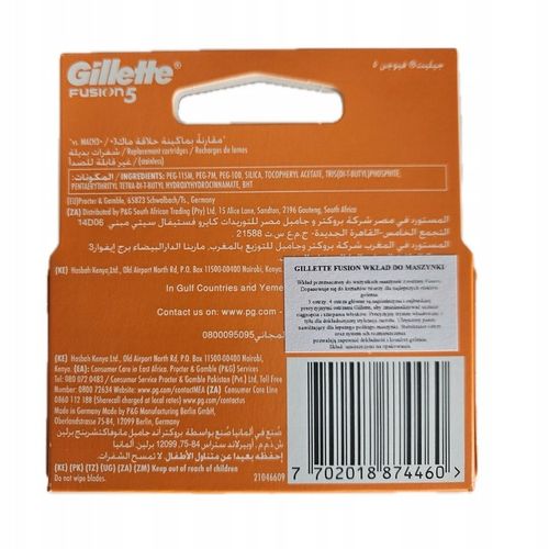 FUSION 6 WKŁADÓW ! + MASZYNKA FUSION gratis ! na Arena.pl