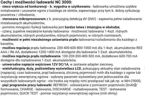 Ładowarka everActive NC-3000 (Brak danych) na Arena.pl