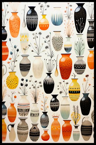 Plakat 53x81cm Symfonia Wazonów na Arena.pl