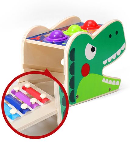 przebijak wbijak sorter cymbałki t-rex dinozaur jhtoy-564 na Arena.pl