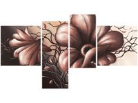 100 55CM OBRAZ 4 ELEM DALIOWA KONIECZNOŚĆ PŁÓTNO DRUK