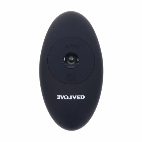 evolved black thunder 25 cm - wibrujący model z ruchomymi kulkami, silikon na Arena.pl
