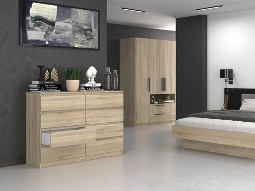 KOMODA MALWA M8 140 - DĄB SONOMA na Arena.pl