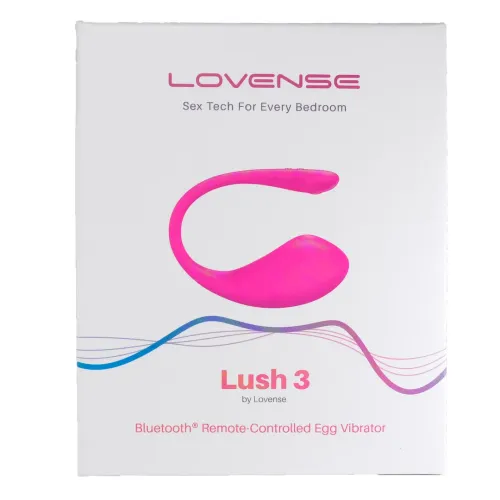 lovense lush 3 rożowy - interaktywne jajko bluetooth, 5h pracy na Arena.pl