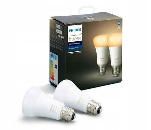 Inteligentna żarówka 2xE27 dwupak E27 9,5W white PHILIPS HUE na Arena.pl