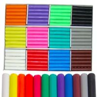 Plastelina zestaw przedszkolny szkolna MAX okrągła 12 kolorów 120 sztuk