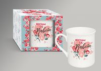 kubek NBC z rantem 290ml - Kocham Cię Babciu
