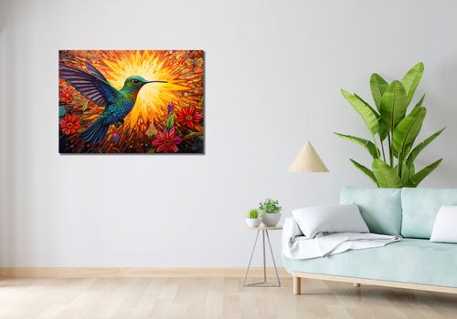 Obraz 100x70cm Koliber Barw na Arena.pl