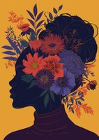 Plakat 64x90cm Botaniczna Muza