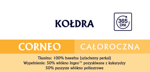 Kołdra całoroczna 140x200 CORNEO Senna Home na Arena.pl