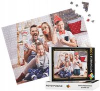 FOTO PUZZLE Z WŁASNYM ZDJĘCIEM GRAFIKĄ OBRAZEM Z PUDEŁKIEM 1000 elementów
