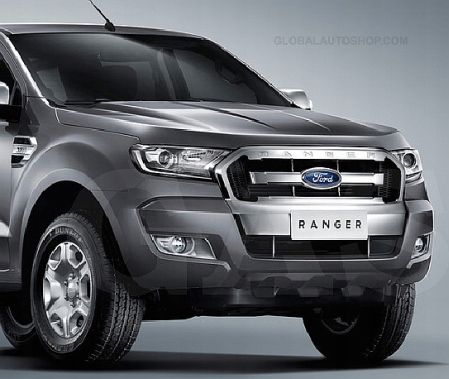Ford Ranger - Chromowane Listwy Grill Chrom Atrapy Zderzaka Tuning na Arena.pl