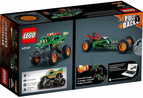 42149 - lego technic - monster jam™ dragon™ na Arena.pl