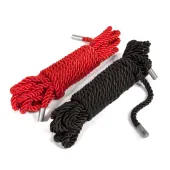 fifty shades of grey restrain me - jedwabiste sznury 2x5 m, czarne
