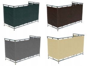 Osłona balkonowa beżowa 0,8m x 7m. na Arena.pl