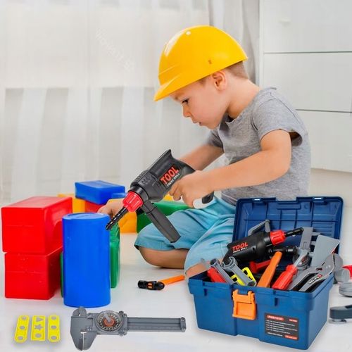 SKRZYNKA KUFEREK Z NARZĘDZIAMI WIERTARKA WARSZTAT ZESTAW MAJSTERKOWICZA na Arena.pl