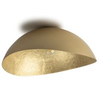 Salonowy plafon półokrągły SOLARIS 40593 Sigma żywicowy złoty