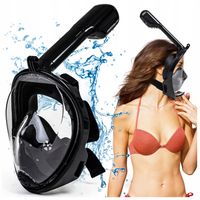 MASKA DO NURKOWANIA PEŁNOTWARZOWA DO PŁYWANIA NIE PARUJĄCA AntiFog S/M