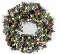 WIANEK WIENIEC BOŻONARODZENIOWY ŚWIĄTECZNY DEKORACJA STROIK NA DRZWI