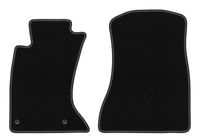 Dywaniki przednie welurowe czarne do: Lexus IS II 4WD 2005-2013 sedan