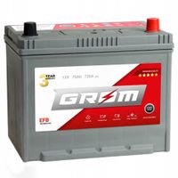 Akumulator GROM EFB START&STOP 70Ah 730A Japan Prawy Plus DTR