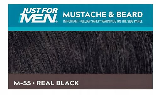 Farba do brody Odsiwiacz Just For Men M55 Czerń Czarna + Aplikator na Arena.pl