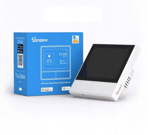 Sonoff NSPanel Inteligentny Przełącznik Ścienny WiFi BLE Biały na Arena.pl