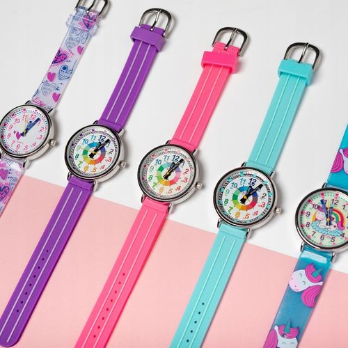 Kiddus Zegarek edukacyjny dla dzieci, idealny do nauki odczytywania godziny na Arena.pl