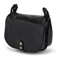 Elegancka klasyczna damska skórzana listonoszka