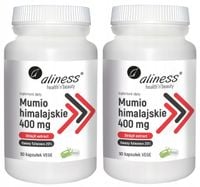 Aliness Mumio himalajskie Shilajit Odporność 2x90kaps. Sprawność seksualna