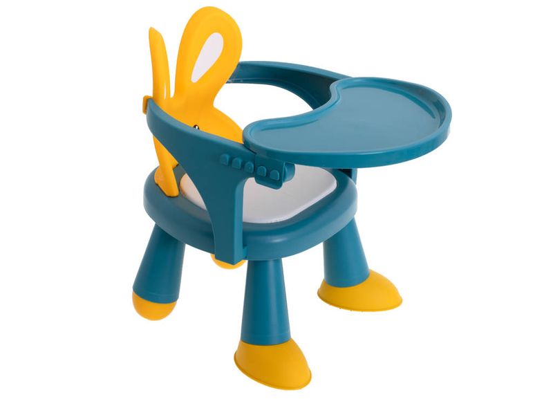 Krzesełko stolik do karmienia i zabawy żółto-niebi na Arena.pl