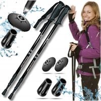 KIJKI DO NORDIC WALKING KIJE TREKKINGOWE ANTISHOCK WYGODNE