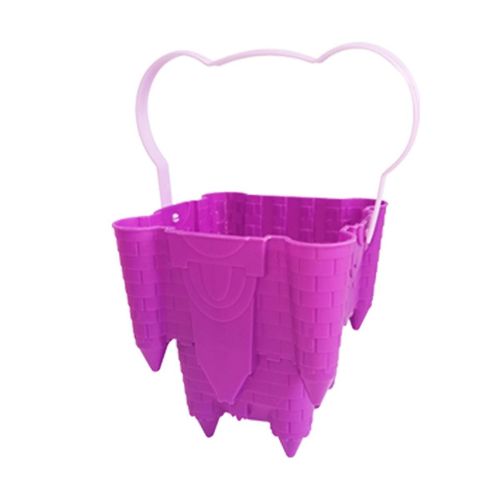 wiaderko do piaskownicy Zamek - fioletowy na Arena.pl