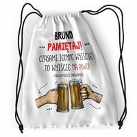 Plecak Dla Bruna Sportowy Szkolny Worek Torba Z Nadrukiem Ze Zdjęciem