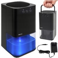 Osuszacz Powietrza Pochłaniacz Wilgoci Cichy Podświetlenie LED + Timer