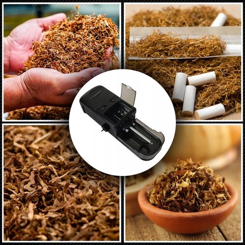 METALOWA Elektryczna Maszynka do Nabijania Papierosów Nabijarka Tytoniu 8mm na Arena.pl