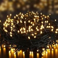 Świąteczne lampki choinkowe zasilane bateriami, 40 m, 300 LED