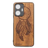 Drewniane Etui Bewood Realme C55 ŁAPACZ SNÓW IMBUIA