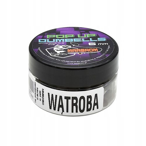 Dumbells POP UP 8 mm Margrom WĄTROBA przynęta Method Feeder na Arena.pl