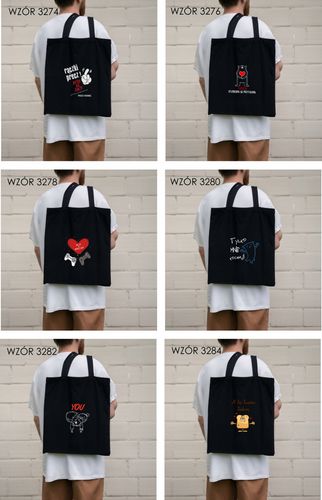 Eko Torba z nadrukiem PREZENT na WALENTYNKI LOVE na Arena.pl