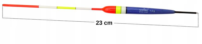 Spławik Przelotowy z BALSY SHARK Perfekt Hunter 1,5 g / 23 cm zdjęcie 2