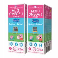 TRAN Multi OMEGA 3 Junior EPA i DHA Witaminy Dla dzieci ODPORNOŚĆ ZESTAW