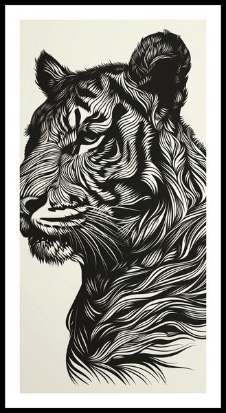 Plakat 50x100cm Tygrysi Gwizd zdjęcie 3
