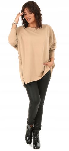 F637 TUNIKA oversize KIMONO przeszycia na Arena.pl