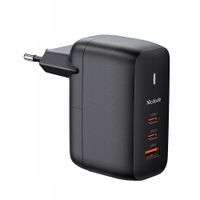 MCDODO SZYBKA ŁADOWARKA SIECIOWA ZASILACZ KOSTKA 3X USB-C PD USB-A GAN 65W
