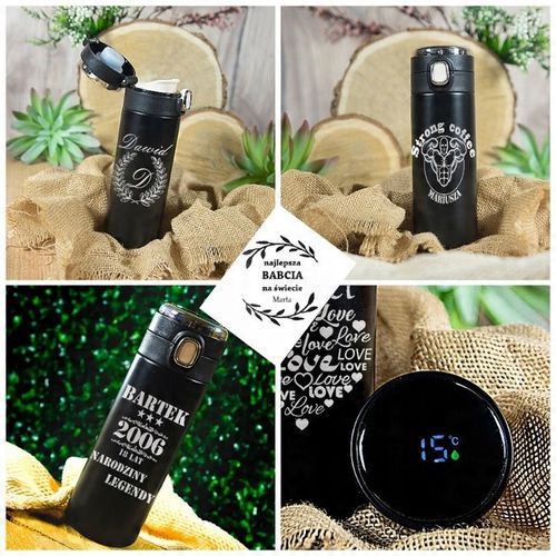 Prezent KUBEK TERMICZNY TERMOS na urodziny 18 40 50 60 TATY Chłopaka NIEGO na Arena.pl