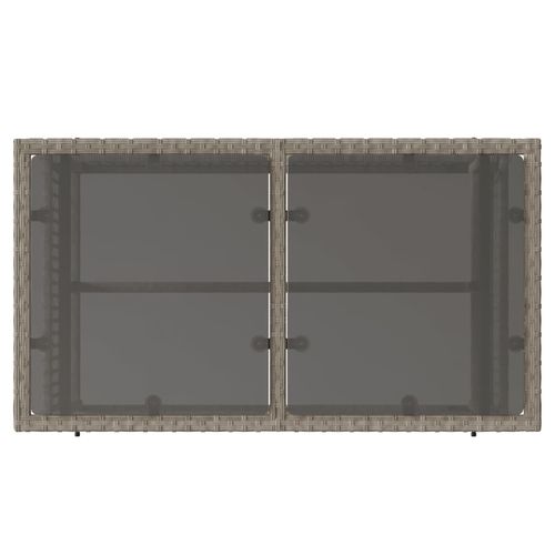 4-cz. zestaw wypoczynkowy do ogrodu, z poduszkami jasnoszary na Arena.pl