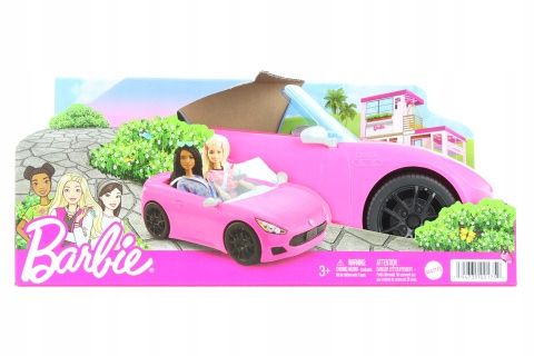 BARBIE AUTO RÓŻOWY KABRIOLET SAMOCHÓD DLA LALEK zdjęcie 8