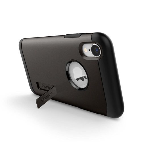 Spigen Slim Armor do iPhone XR gunmetal na Arena.pl